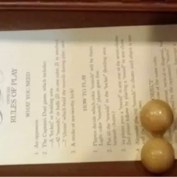 NEW The Captain's Duel Game from Pusser's Rum - COMPLETE GAME- Never Opened - Picture 3 of 8